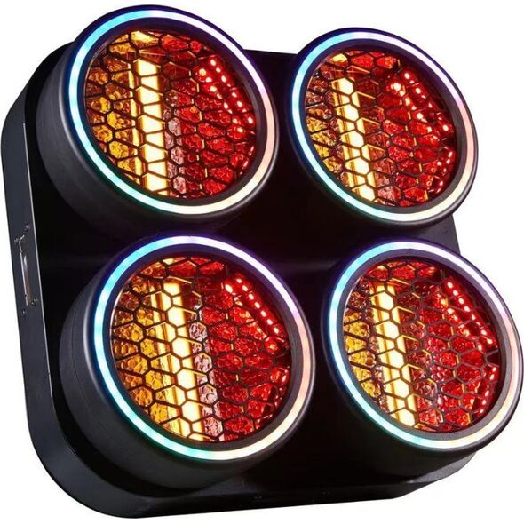 LIGHT4ME BLINDER LED 4 RING oświetlacz sceniczny oświetlenie estradowe efekt ring 4x30W