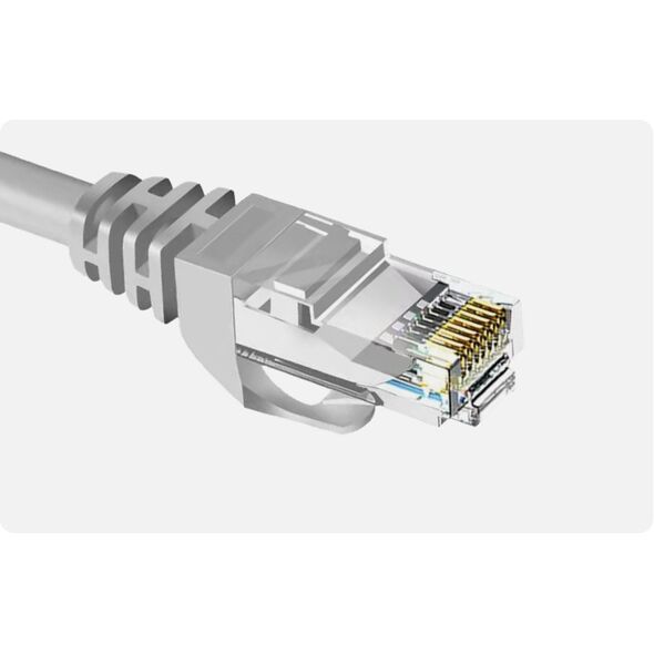 ZOY Kabel Sieciowy Ethernet Cat. 6a UTP CCA Niebieski 5m ZCR5B