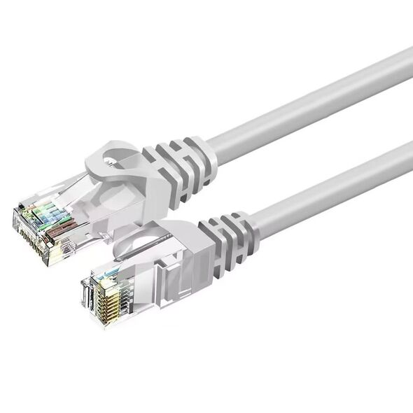 ZOY Kabel Sieciowy Ethernet Cat. 6a UTP CCA Szary 0,5m ZCR05G