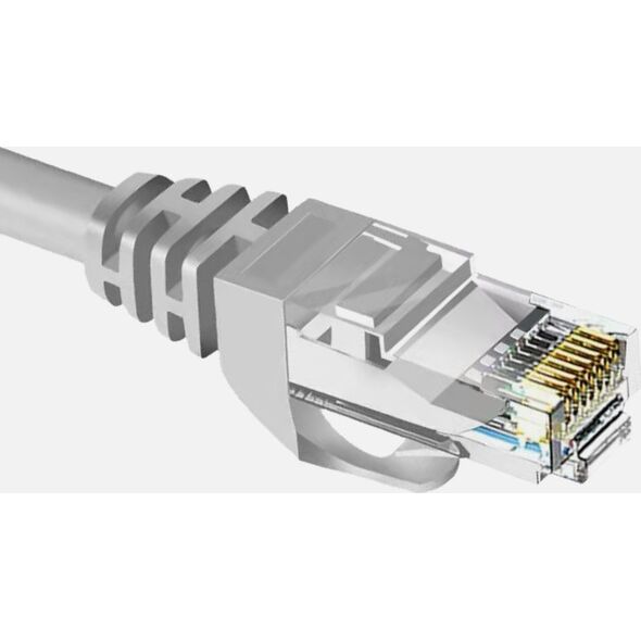 ZOY Kabel Sieciowy Ethernet Cat. 6a UTP CCA Żółty 5m ZCR5Y