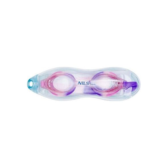 Nils Extreme NQG870AF RÓŻOWY JUNIOR OKULARKI NILS AQUA