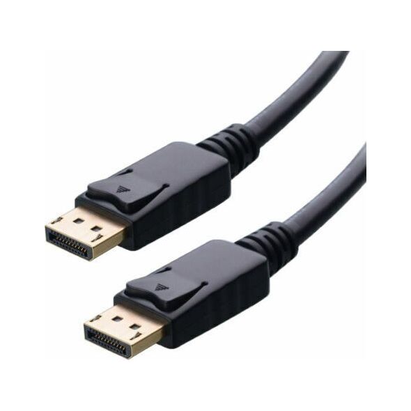 30er Bulk-Pack InLine® DisplayPort 1.4 Καλώδιο, μαύρο, επιχρυσωμένες επαφές, 3μ