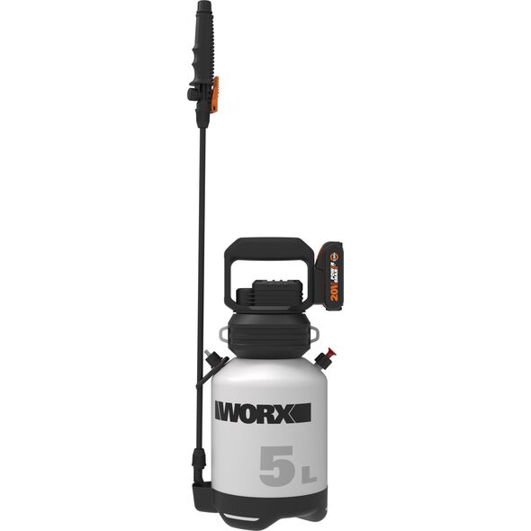 Worx Opryskiwacz ciśnieniowy akumulatorowy WG829E 20V 5l + akumulator 2 Ah