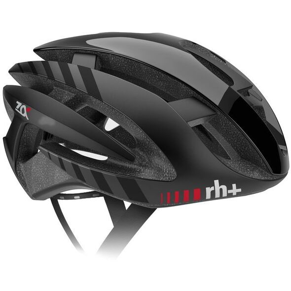 RH+ Kask rowerowy Z Alpha Shiny Black-Matt Black-Matt Black EHX6072 04 czarny r. L/XL (58-62)