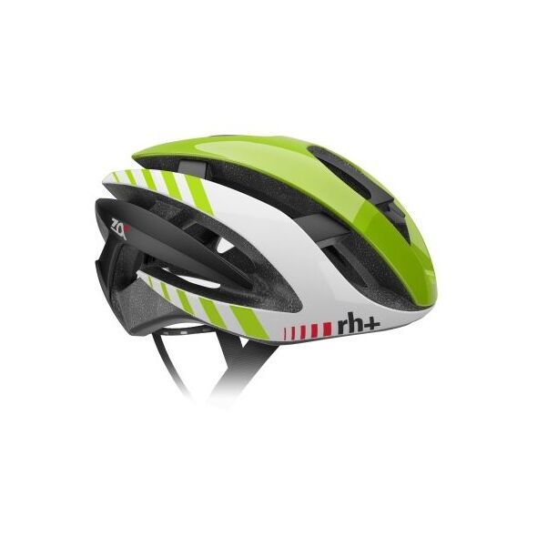 RH+ Kask rowerowy Z Alpha Shiny Green-Shiny White-Matt Black EHX6072 06 - EHX6072