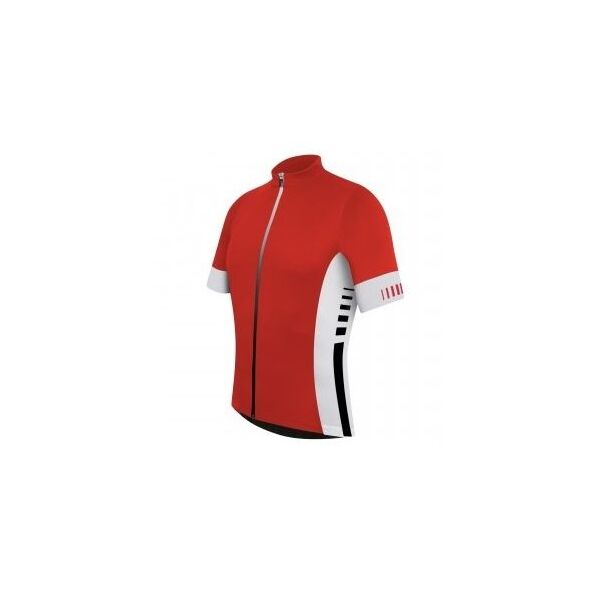RH+ Koszulka rowerowa Infinity Jersey FZ czerwono- biała r. L (ECU0246)