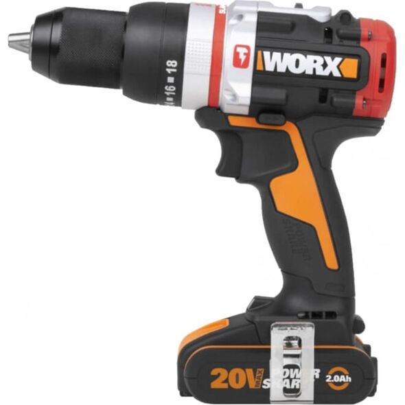 Wiertarko-wkrętarka Worx WX354 20 V 2 x akumulator 2 Ah