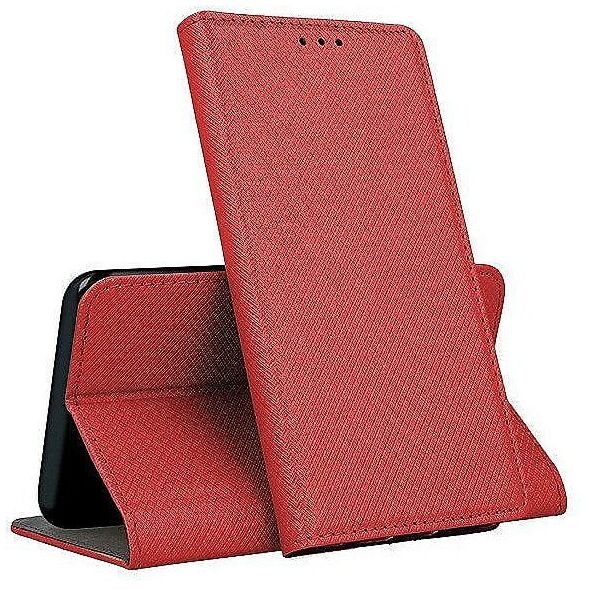 Θήκη Βιβλίου Mocco Smart Magnet Για Xiaomi Mi 11 5G Κόκκινο