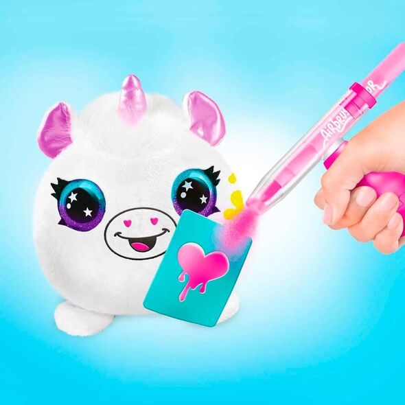 AIRBRUSH PLUSH - Neon mini mistery kit, 2 pcs