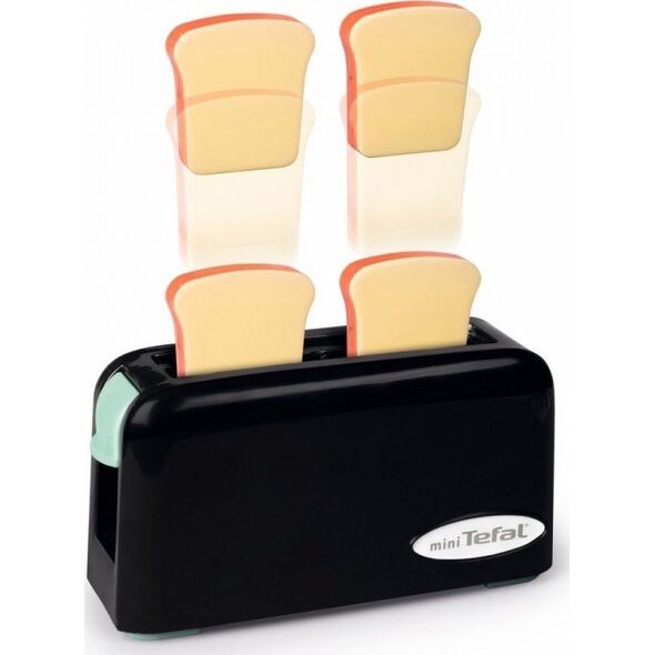 Smoby Toster mini z tostami Tefal Czarny Smoby