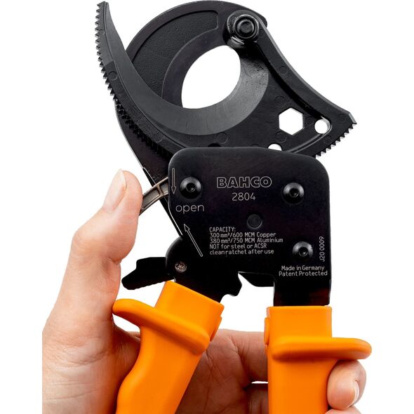 Bahco Nożyce do cięcia kabli Cu i Al 280 mm BAHCO
