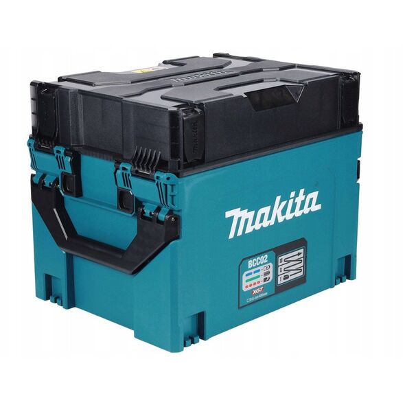 Φορτιστής μπαταρίας 12 θέσεων MAKITA 40V MAX XGT BCC02 Makpac
