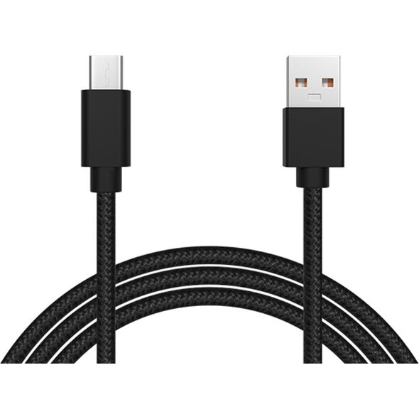 Kabel USB Blow USB-A - USB-C 1 m Czarny