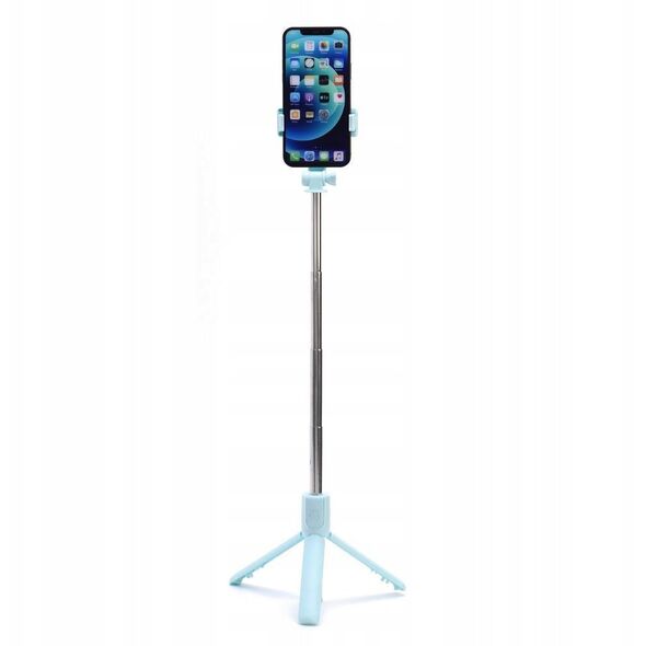 OEM Selfie stick Σετ / βάση selfie με τηλεχειριστήριο Bluetooth τρίποδο + LED μπλε R1