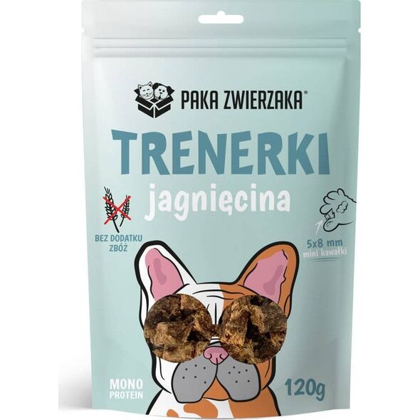 Paka Zwierzaka PAKA ZWIERZAKA -Trenerki Jagnięcina 120g