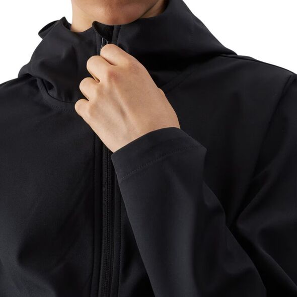 Kurtka damska softshell 4F F285 czarna 4FWAW24TSOFF285 20S S