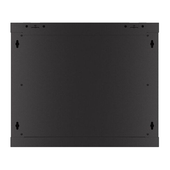Szafa Lanberg Szafa wiszšca 19 cali 9U 600x450 drzwi perforowane (flat pack) czarna