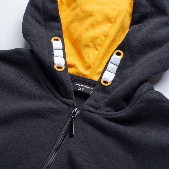Dziecięca bluza casualowa rozpinana z kapturem Hi-tec Barit Jrb rozmiar 146