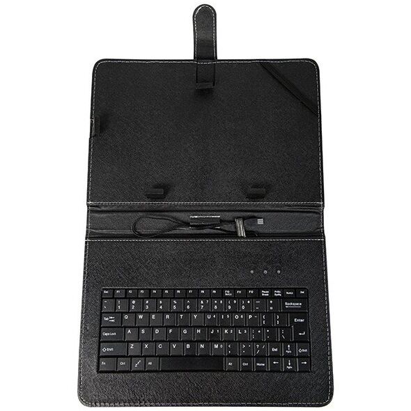 78-073# Etui do tabletu 10"-10,5"  uniwersalne z klawiaturą micro