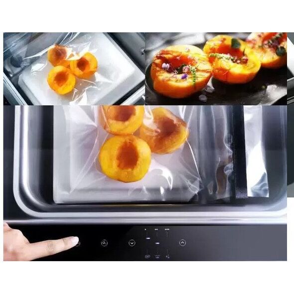 Teka Εντοιχιζόμενος συσκευαστής κενού Irinox Zero HZ152350002 Μαύρο γυαλί