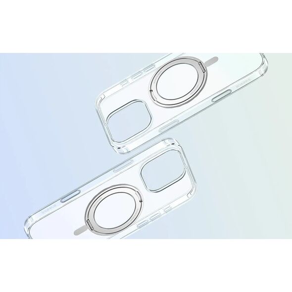 Μαγνητική θήκη με βάση Baseus SkyRing 360° iP16 Pro (διαφανής)