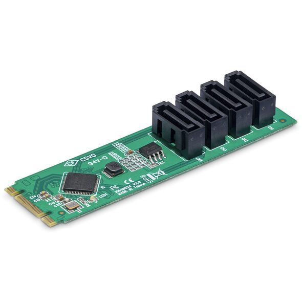 Κάρτα προσαρμογέα StarTech 4-Port M.2 σε SATA