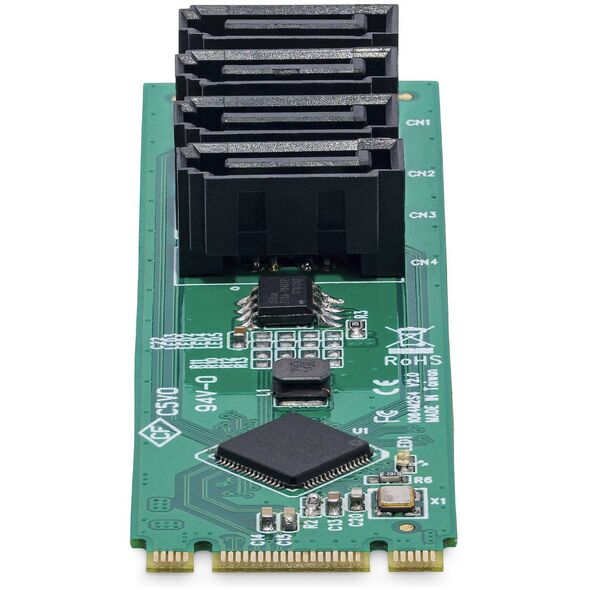 Κάρτα προσαρμογέα StarTech 4-Port M.2 σε SATA