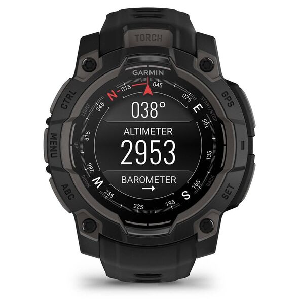 Garmin Instinct 3 AMOLED (45mm) μαύρο