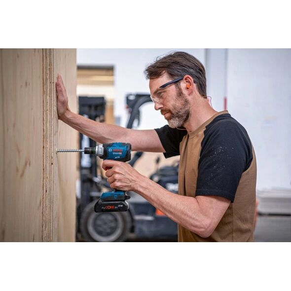 Klucz udarowy Bosch Bosch cordless impact wrench GDS 18V-330 HC Professional solo (blue/black, without battery and charger, in L-BOXX)