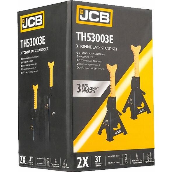 JCB JCB PODSTAWKI / KOBYŁKI SAMOCHODOWE 2szt. 3T 303-438mm
