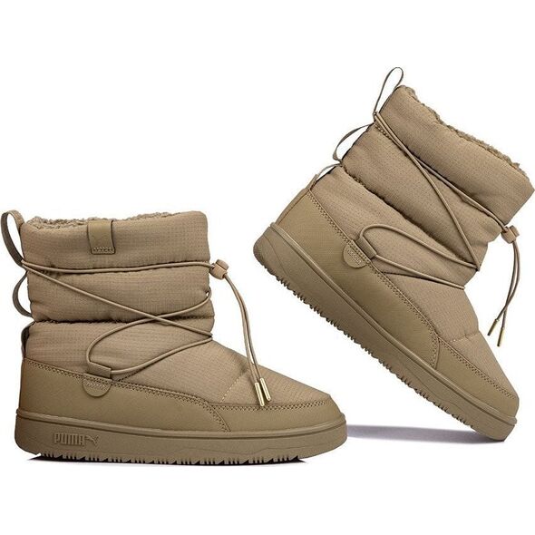 Buty damskie Puma Snowbae Wns brązowe 393920 04 37