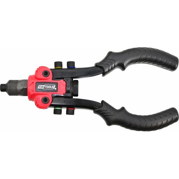 AWTools AWTOOLS NITOWNICA DŹWIGNIOWA 3 W 1 M3-M10 WALIZKA BLACK LINE