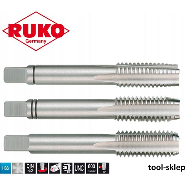 Sourcing Hand tap RUKO UNC 352 HSS 1/4&quot|