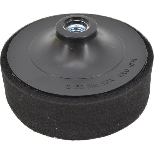 AWTools AWTOOLS DYSK 180mm POLERSKI GĄBKA CZARNA M14 MIĘKKA AW57130