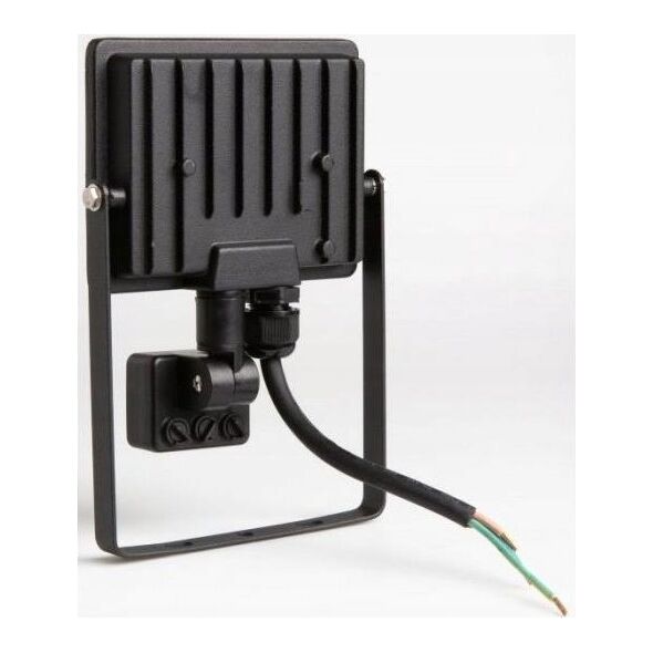 Naświetlacz ECOLIGHT2 Projektor LED Eco Light EC79884 slim 30W 2700lm 4000K IP65 czujnik ruchu czarny