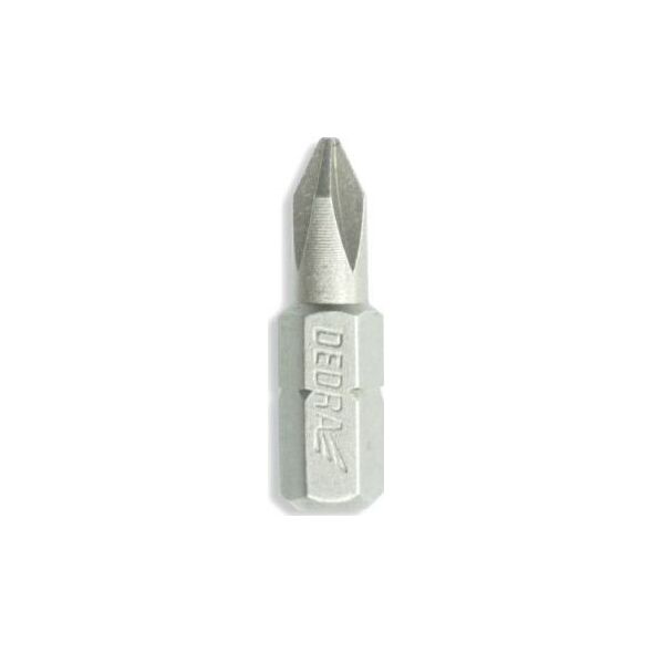 Dedra Końcówki wkrętakowe PH2x25mm, 10szt pudełko plast (18A02PH20-10)