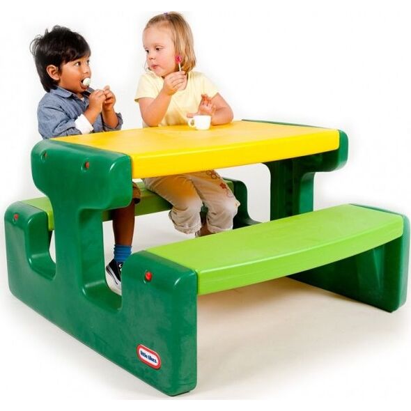 Little Tikes Dużyuży stolik piknikowy zielony 466A