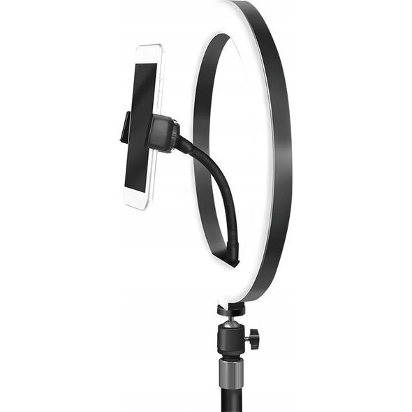 Lampa pierścieniowa LogiLink LogiLink Smartphone-Ringlicht-Stativ m. Fernauslöser,DM 25cm