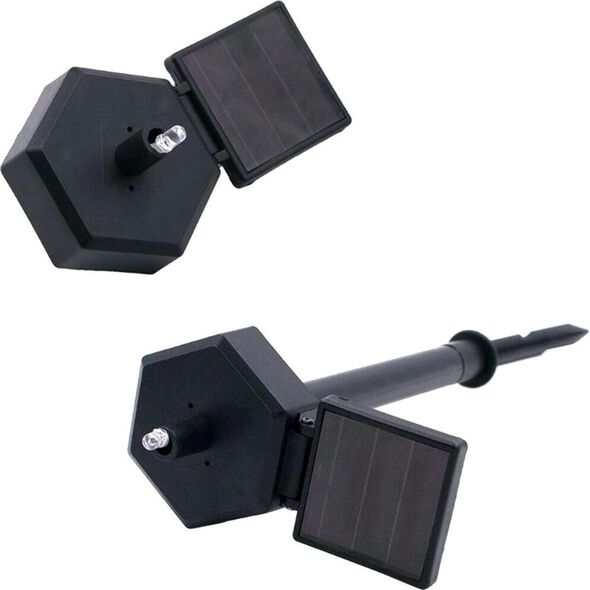 Oprawa schodowa ATL ZD50S Lampa solarna led papuga biała