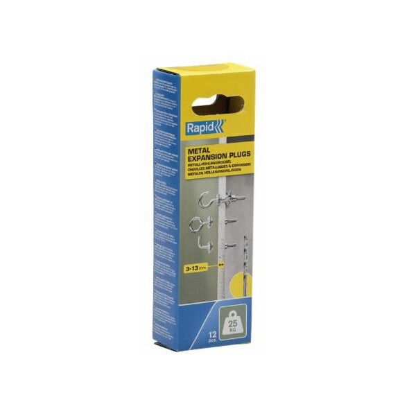 Σετ αγκυρών βρόχου, 3-13 mm. Rapid 12 τεμ.