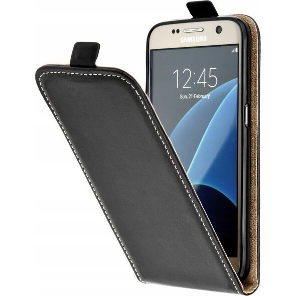 OEM Kabura SLIM FLEXI FRESH pionowa do SAMSUNG S24 Ultra czarna
