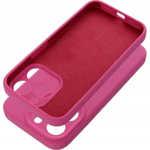 OEM Futerał SILICONE 2mm do IPHONE 12 róż