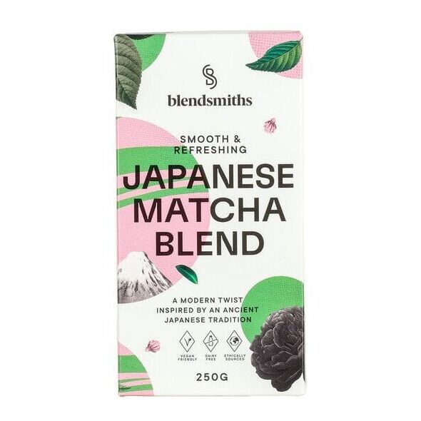 Ιαπωνικό μείγμα τσαγιού matcha Blendsmiths, 250 g