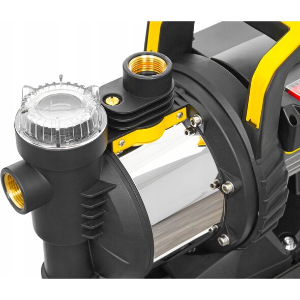 Water supply system STANLEY SXGP1300XFBE, suction depth 8 m, lifting height 50 m, capacity 70 l