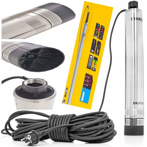 Αντλία βαθιάς άντλησης STANLEY SXUP1000XWE, 55 μ-86 λ/λεπτό-1000 W