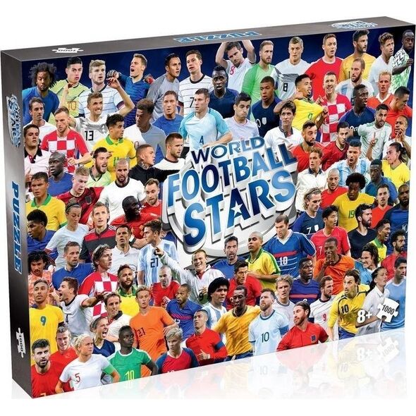Winning Moves Puzzle 1000 World Football Stars