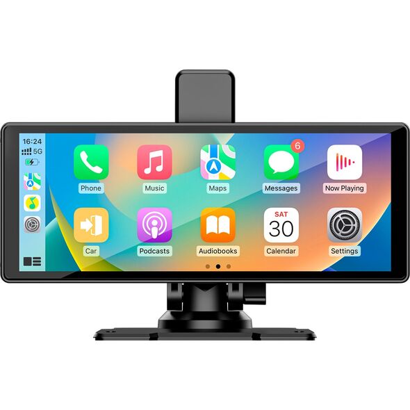 Stacja multimedialna 10&quot| Android Auto Apple Carplay z DVR i kamerą cofania Kruger&amp|Matz