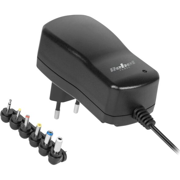 Rebel Zasilacz impulsowy stabilizowany z regulacją Rebel 12V 1500mA