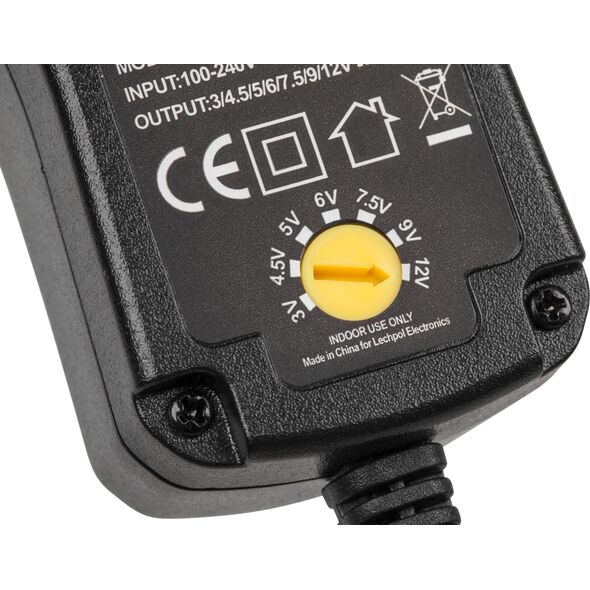 Rebel Zasilacz impulsowy stabilizowany z regulacją Rebel 12V 1500mA