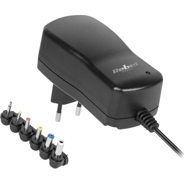 Rebel Zasilacz impulsowy stabilizowany z regulacją Rebel 12V 1500mA
